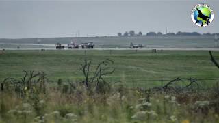 USAF Northrop T 38 Talon crashes at Sheppard AFB [upl. by Thunell]