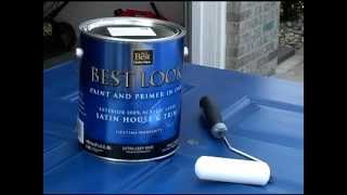 DoItYourself  Repainting Steel Entry Doors [upl. by Nosnaj]