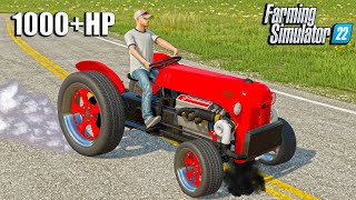 THE FASTEST TRACTOR IVE EVER BUILT 1000HP [upl. by Hannon5]