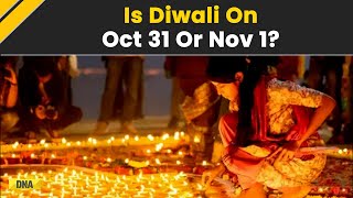 Diwali 2024 Is Diwali Being Celebrated In India On October 31 Or November 1 Know Details [upl. by Marlon]