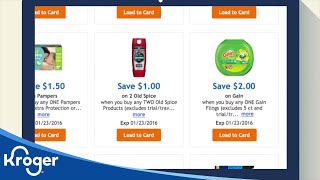 How To Digital Coupons  DIY amp How To  Kroger [upl. by Falda580]