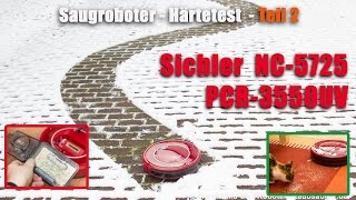 Teil2 Test Staubsaugerroboter Sichler NC 5725 PCR 3550UV [upl. by Rexford949]