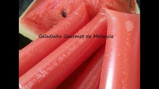 Geladinho gourmet de melancia [upl. by Ecnahc]