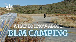 What to Know About BLM Camping [upl. by Taite]