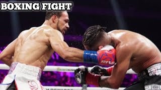 Mario Barrios USA vs Keith Thurman USA  BOXING fight HD 60 fpsmp4 [upl. by Ennaeel]