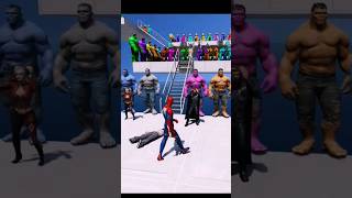 Spiderman Vs Hulk Team Gta5RandollsShortYouTubeShortsTrendingShort [upl. by Hengel]