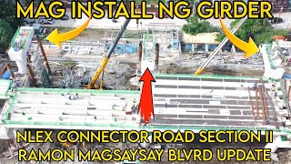 GRABE ANG BILIS NILA MAY MGA PORMA NA AGAD NG PARAPET WALL NLEX CONNECTOR ROAD SECTION II UPDATE [upl. by Delacourt]