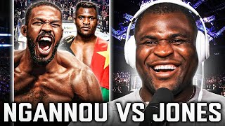 Francis Ngannou PREDICTS Jon Jones Fight [upl. by Evaleen]