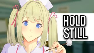 Nurse REALLY likes her Ear Cleaning Job 🧼👂ASMR Upclose 3dio Roleplay [upl. by Leva]