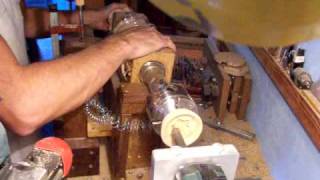 Woodturning TaxusRosettesOrnamental turning 11Rosetones [upl. by Wooldridge897]