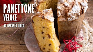 PANETTONE A IMPASTO UNICO fatto in casa  Marianna Pascarella [upl. by Notled]