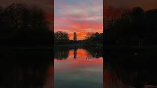 Cold Sunsets videography aesthetic foryou vibes viralvideo reels fyp sunset viralshorts [upl. by Essirahc]