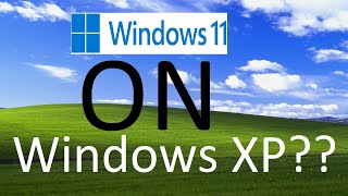 TexttospeechWindows 11 on Windows XP [upl. by Delinda494]