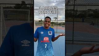 3 dribles para fixo futsal futebol dicas tutorial shorts [upl. by Dobson486]