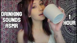 ASMR Drinking Water Sounds 1 Hour🤍 [upl. by Asilrahc498]