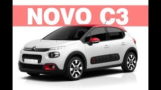 Novo Citroen C3  Ficha Técnica Preço Consumo [upl. by Aimek]