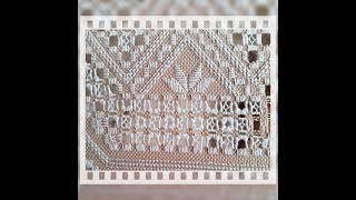 Hardanger embroidery Tutorial  part 5 [upl. by Seldan45]