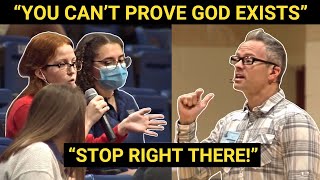 Atheist Students Challenge Christian About God Insightful Response [upl. by Maurene280]