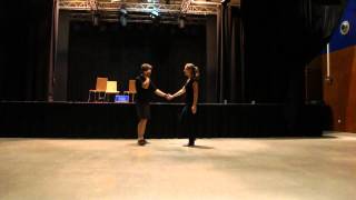 Intermediate Lindy Hop Dips amp Tricks Matrix Dip Between Legs Slide Shinbuster [upl. by Ariday]