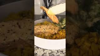 Creamy Garlic Salmon explore shorts trending fyp food [upl. by Adnema]