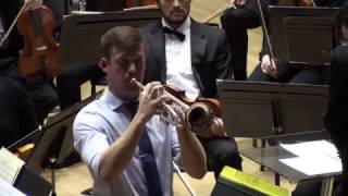 Matthew Onstad Oskar Böhme Concerto in F minor for Trumpet and Orchestra I  Allegro moderato [upl. by Avlem]