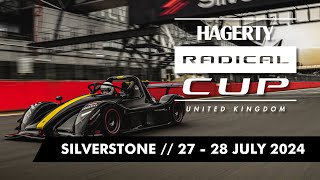 Hagerty Radical Cup UK 2024 Round 5  Silverstone  RACE 1 [upl. by Niawat90]