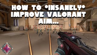 THIS VALORANT WARMUP SHOULD BE CHEATING INSANE AIM IMPROVEMENT [upl. by Minnnie]