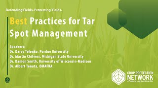 Best Practices for Tar Spot Management [upl. by Lynad416]