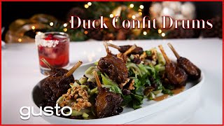 How to Make DUCK CONFIT at Home  Christmas Dinner Ideas [upl. by Ahsenauj277]