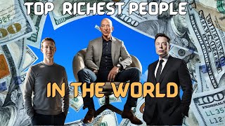 Top 10 Richest People in the World 2024 [upl. by Lahcear]