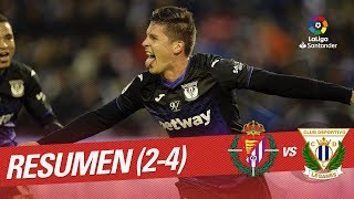 Resumen de Real Valladolid vs CD Leganés 24 [upl. by Schwinn737]