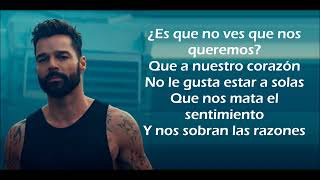 TIBURONES REMIX Letra RICKY MARTIN ft FARRUKO [upl. by Eenar]