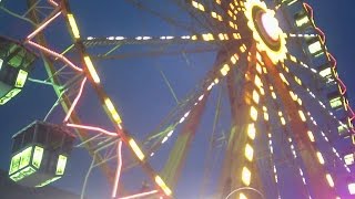 Lippstadt Riesenrad auf der Lippstädter Herbstwoche 24102015 [upl. by Meekyh]