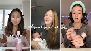 grwmTikTok compilation [upl. by Anuqahs]