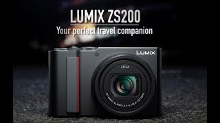 Panasonic  LUMIX Point and Shoot  DCZS200  Features and Specifications [upl. by Ryan36]