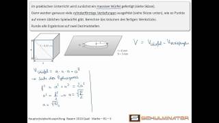 Mathe Quali Bayern 2010 B13 [upl. by Nettirb769]