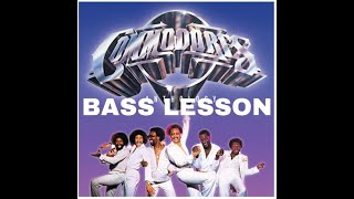 Easy Slap Bass lesson  Slippery when wet  Commodores [upl. by Erna347]