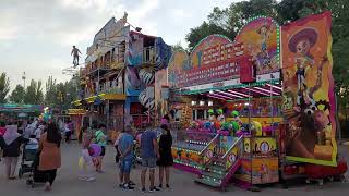 Feria de Alcalá de Henares 2022 Atracciones infantiles y familiares [upl. by Laith]