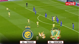 🔴LIVE  ALNASSR vs ALSHORTA I AFC Champions League Elite I FULL STREAMING I eFOOTBALL PES 21 GAME [upl. by Amoritta]