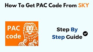 How To Get PAC Code From SKY [upl. by Bedell]