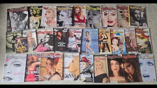 MADONNA collection queen of ROLLING STONE magazines 1984 2024 [upl. by Newell]