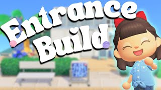 Building The Entrance  British Coastal Summer Island  Animal Crossing New Horizons [upl. by Atiana511]