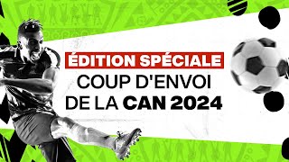 ⚽️ Coup denvoi de la CAN 2024 en Côte dIvoire Coupe dAfrique des nations de football [upl. by Rima]