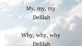 Delilah by Tom Jones Song with Lyrics [upl. by Corri]