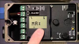 SAMSON 37303 Positioner Calibration [upl. by Prudi225]