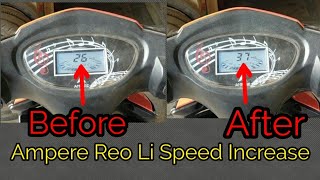 Ampere Reo Li Speed Increase [upl. by Adnauqal]