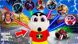 🎯 shinchan angry with peoples 😡 In GTA 5 [upl. by Triny]