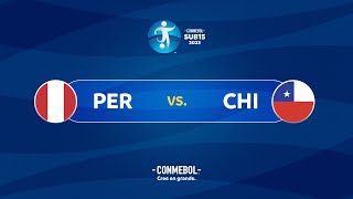 EN VIVO  PERÚ vs CHILE  CONMEBOL SUB15 2023 [upl. by Oznofla]