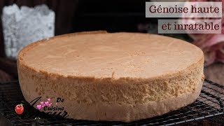 génoise haute et inratable recette de genoise facile et légère [upl. by Andrea741]