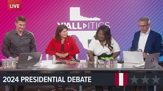 2024 presidential debate  Postdebate reactions to TrumpHarris performances Part 2 [upl. by Trebeh]